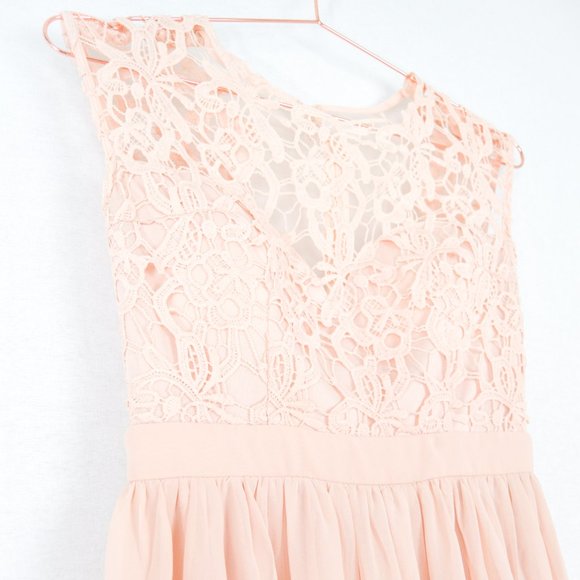 Maniju Blush Size M Formal Dress - Picture 4 of 10